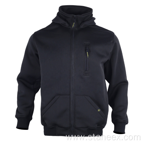 Heavy Duty Hoodies Collar Warm Winter Safety Sweatshirt